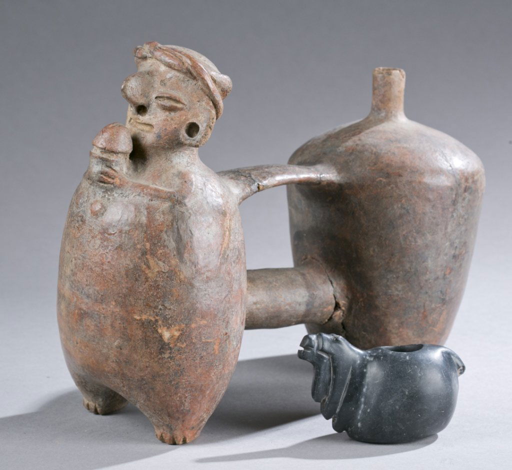 Pair of Pre-Columbian objects. (1 of 7)