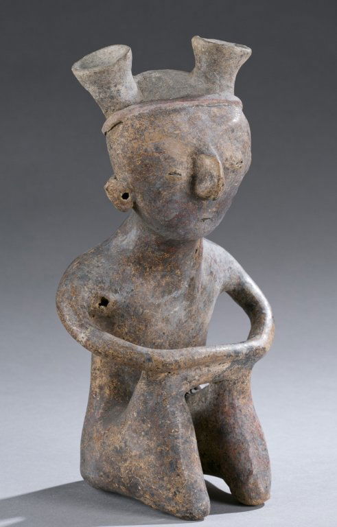 Zacatecas seated figure of man. (1 of 5)