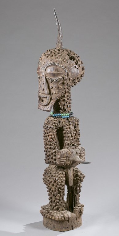 Standing male figure. 20th c. (1 of 5)