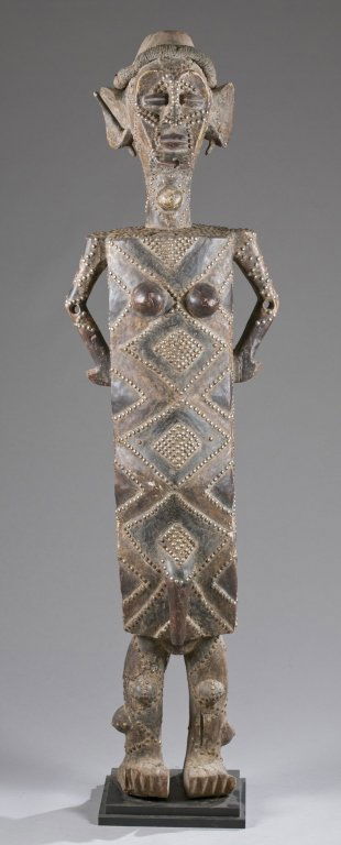Congo female coffin figure, 20th c. (1 of 6)