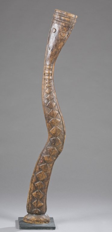 A serpent headdress. 20th century. (1 of 5)