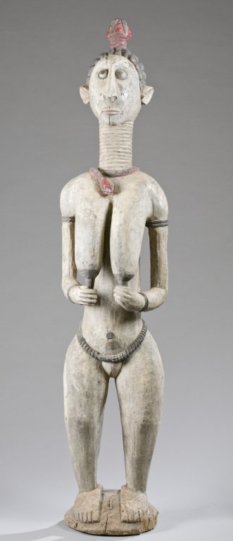A standing female figure. 20th c. (1 of 4)