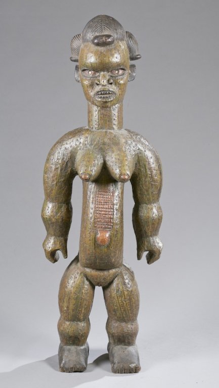 Standing female figure, 20th c. (1 of 5)