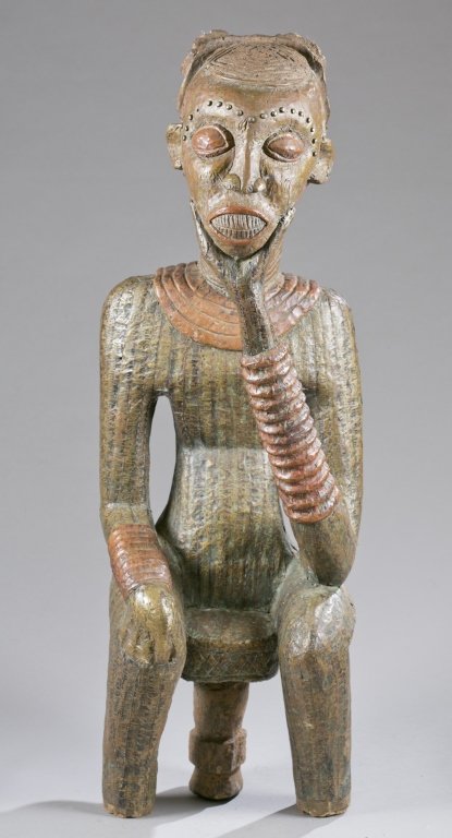 Standing male figure, 20th c. (1 of 4)