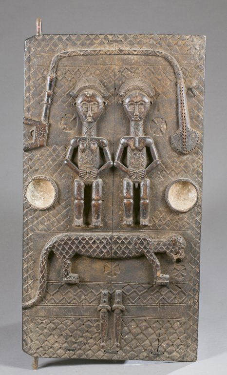 Wooden Baule door, 20th c. (1 of 3)