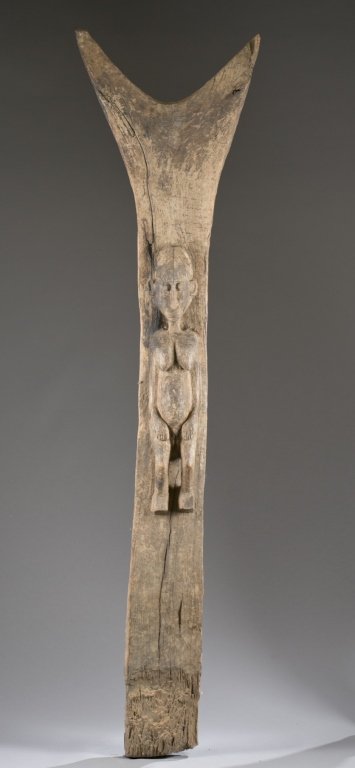 Dogon Toguna house post, 20th c. (1 of 4)