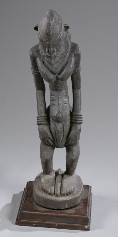Standing Dogon female figure, 20th c. (1 of 4)
