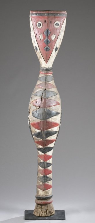 Polychrome serpent headdress, 20th c. (1 of 6)