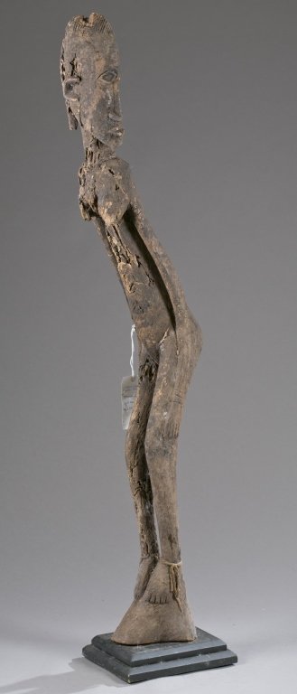Curved wooden figure, 20th c. (1 of 6)