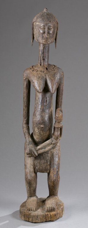 Standing Bamana maternity figure, 20th c. (1 of 6)