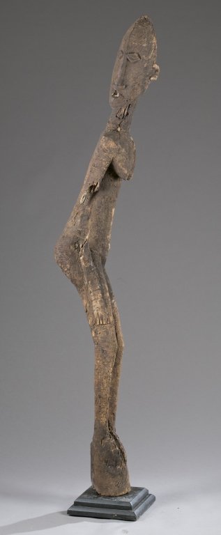 Standing Dogon female figure, 20th c. (1 of 4)