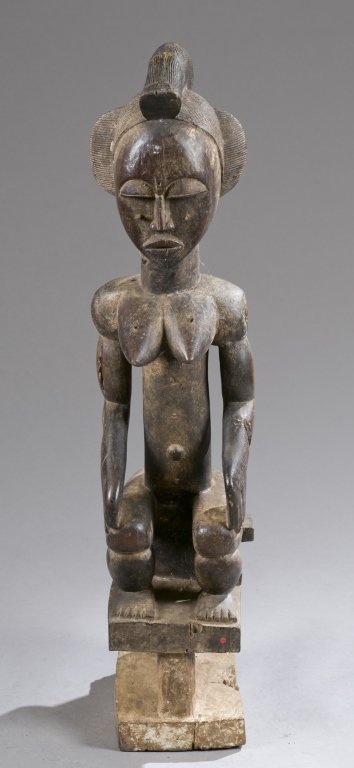 Seated female figure, 20th c. (1 of 6)