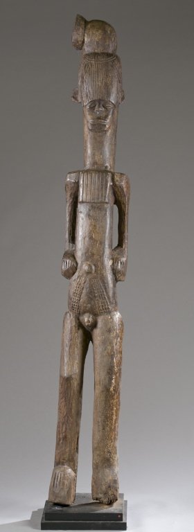 Igbo standing male figure, 20th c. (1 of 7)