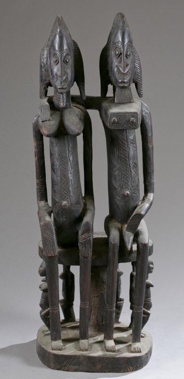 Dogon primordial couple, 20th c. (1 of 6)
