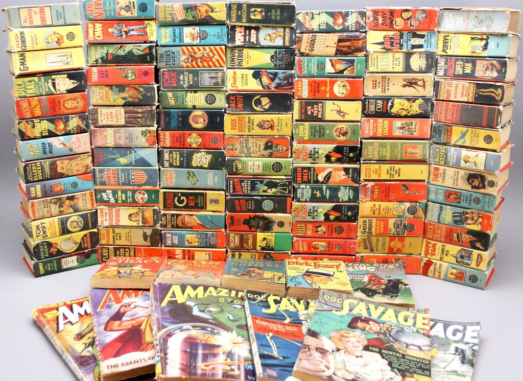 112 Vols, mostly Big Little Books. (1 of 1)