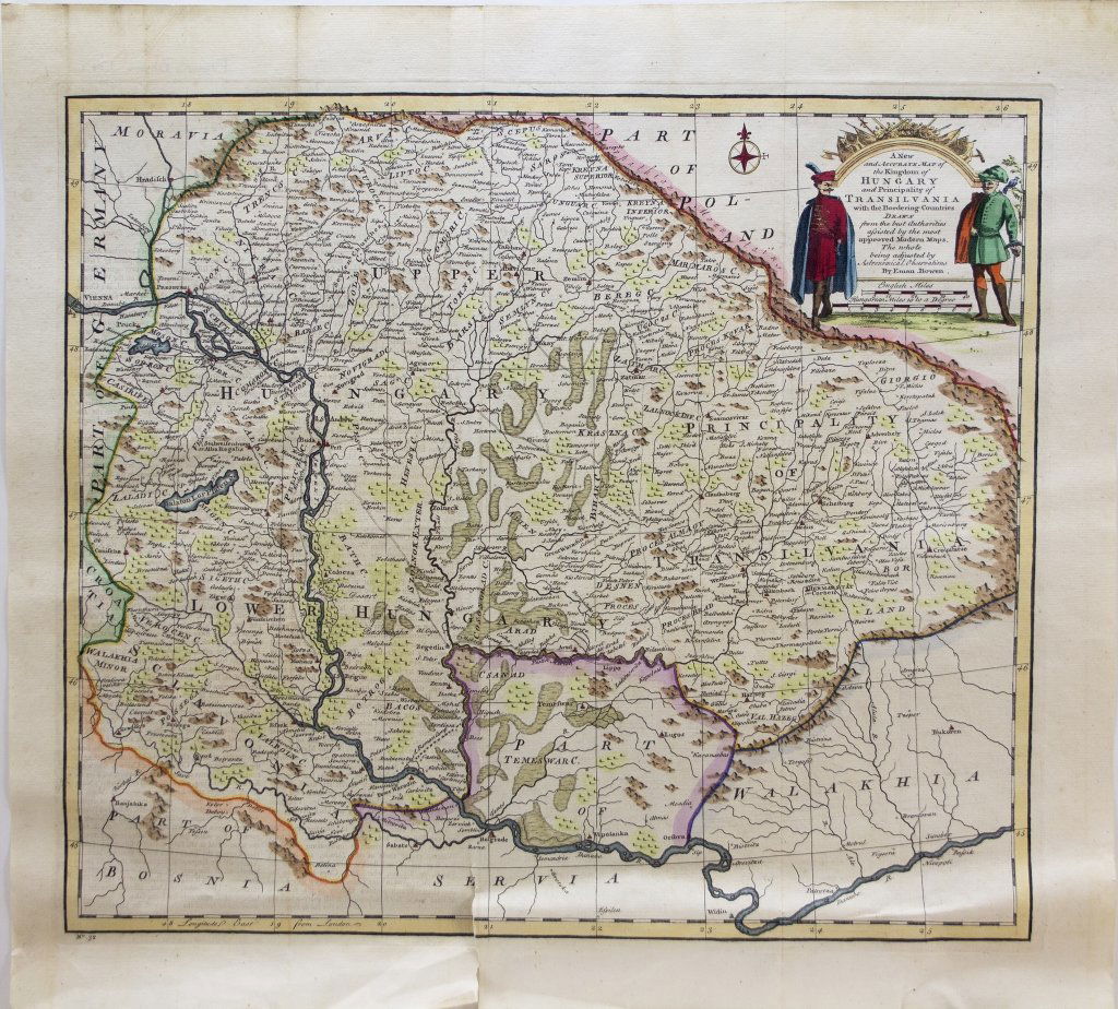 Bowen. A NEW AND ACCURATE MAP... HUNGARY... (1 of 4)