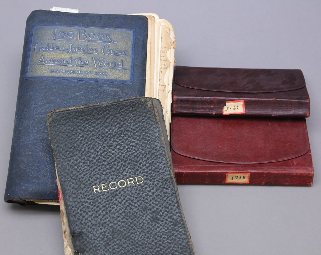 3 Travel Diaries in 4 vols. by Mabel Emery Keller (1 of 2)