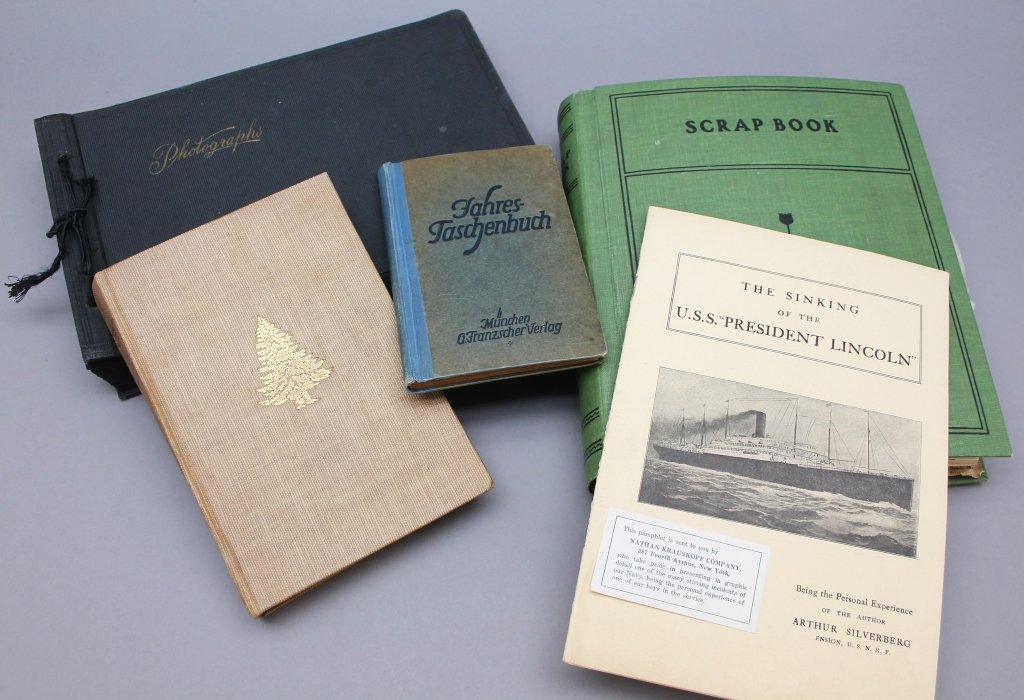 ~16 Items incl Secy. of War DS, WWI scrapbook. (1 of 9)