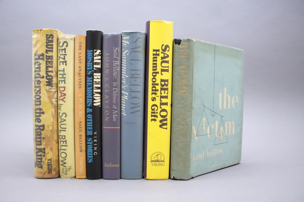 6 Saul Bellow 1st editions incl. THE VICTIM, 1947 (1 of 1)