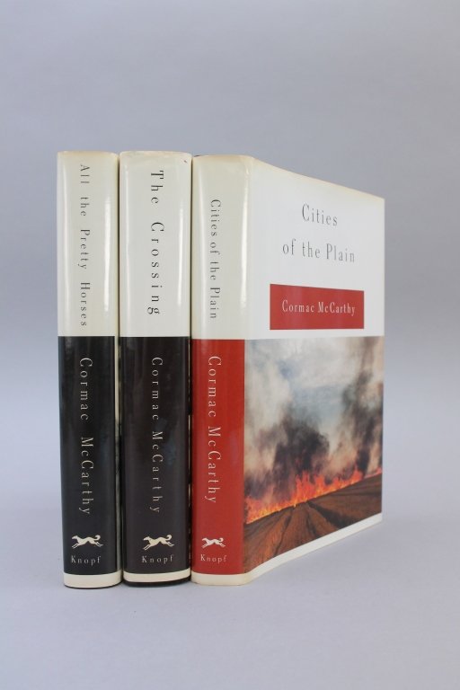 3 First Trade Editions: THE BORDER TRILOGY. (1 of 3)