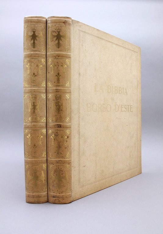 LA BIBBIA DI BORSO D'ESTE. 2 Vols. 1937. (1 of 4)