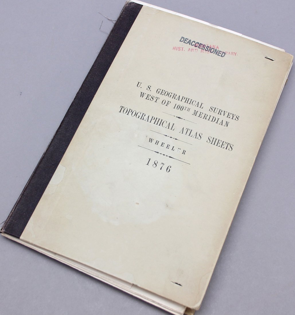 U. S. Geographical... Topographical Atlas Sheets. (1 of 3)