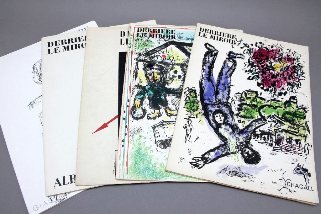 DERRIERE LE MIROIR. 5 issues, incl 2 Chagall. (1 of 1)