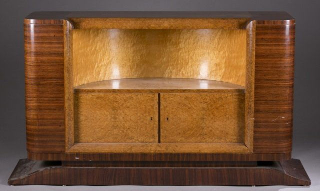 Art Deco style console cabinet, 20th century. (1 of 3)