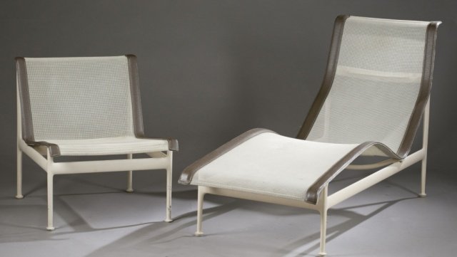 3 pcs. Knoll Richard Schwartz Outdoor furniture. (1 of 4)