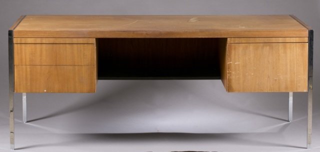 Florence Knoll executive desk. (1 of 6)