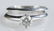 Tiffany & Co. Diamond engagement ring w/ band.
