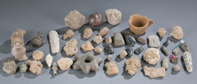 Miscellaneous stone ethnographic objects. (1 of 10)