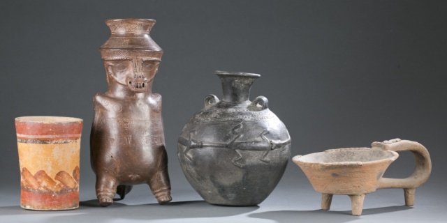 4 Ethnographic objects from Mexico / Americas. (1 of 8)
