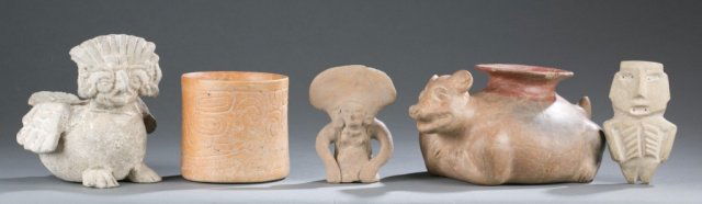 3 Ethnographic objects from Mexico / Guatemala (1 of 4)
