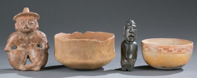 4 Ethnographic stone and ceramic objects. (1 of 10)