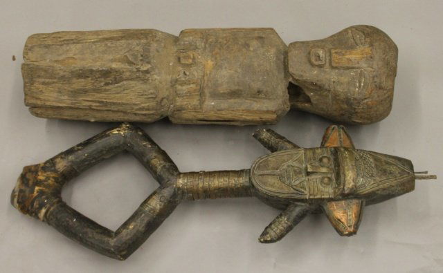 2 Central African objects. Kota, Songe. c.20th. (1 of 4)