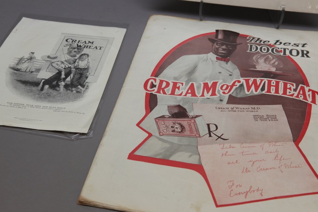 Over 49 ads for Cream of Wheat..: [Advertisements] Over 49 Advertisements + 1 reference for Cream of Wheat. Most ads are from magazines. Printed or lithographed, most have copyright dates at lower right (mostly 1908-1922). Most are fr
