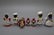 14 Black Americana Kitchenware Salt & Peppers - 2