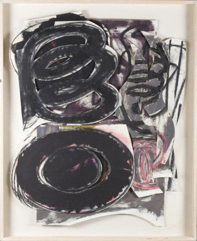 Hugh O'Donnell, large mixed media on paper. (1 of 5)