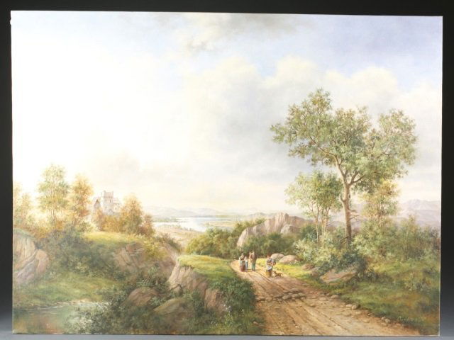 Eleonore Guinther, Landscape, o/c. (1 of 5)