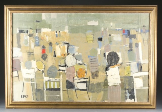 Albert Jan Willering Epko, Abstract. o/c. (1 of 6)