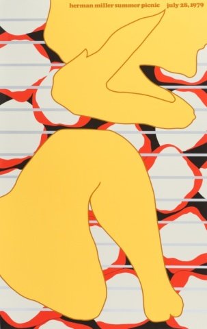Herman Miller Summer Picnic poster, 1979. (1 of 4)
