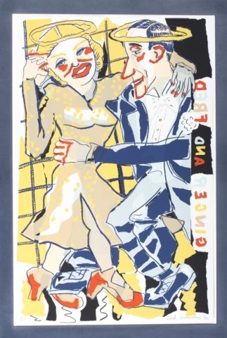 Red Grooms, Fred and Ginger, 1982. (1 of 5)