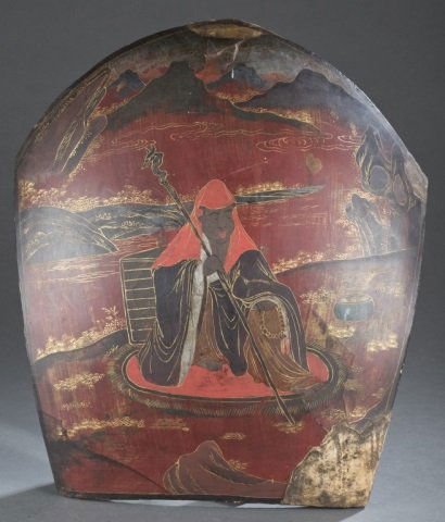 Japanese lacquered samurai equipment. (1 of 5)