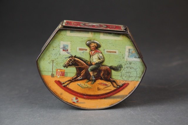 Gray Dunn Children’s Scenes biscuit tin. (1 of 6)
