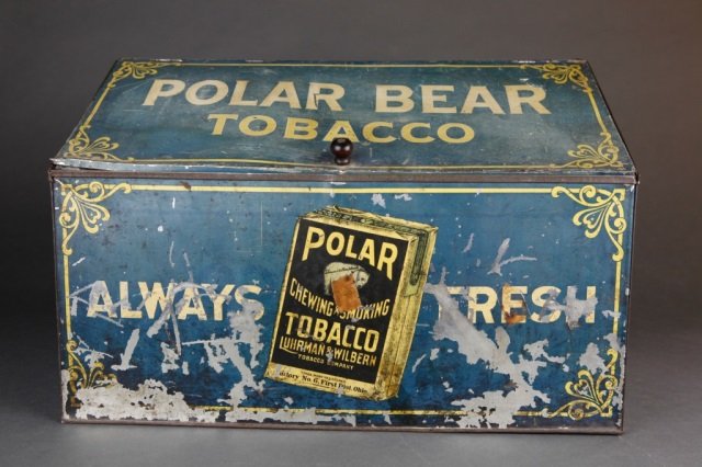 Polar Bear Tobacco store tin (1 of 4)