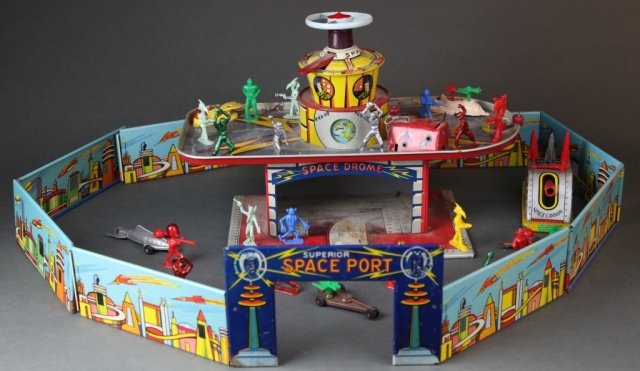 Superior Space Port Launch Set, With Launch Pad. (1 of 8)