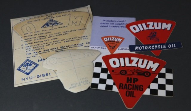 Group of 5 Oilzum related items. (1 of 3)