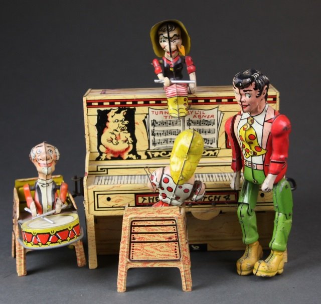 Lil Abner Tin Windup Band: Lil Abner Tin Windup Band, Marx, Very Good Condition