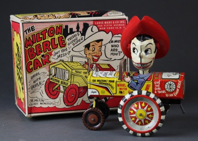 Marx Milton Berle Whoopie Tin Windup Ca (1 of 7)
